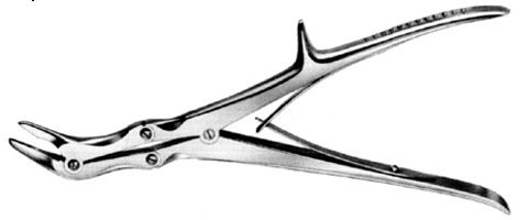 Cushing Ivd Rongeur, 2.0 Mm X 10.0 Mm Jaws, Straight, 12" (31.0 Cm)